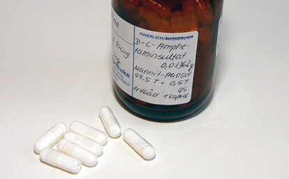 Amphetamine tablets