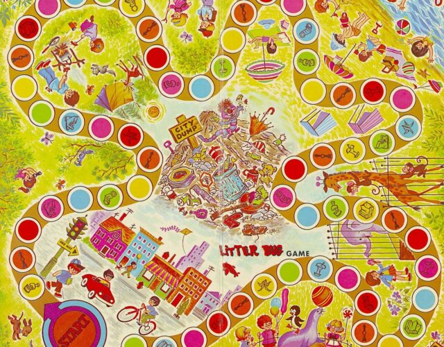 colorful board game
